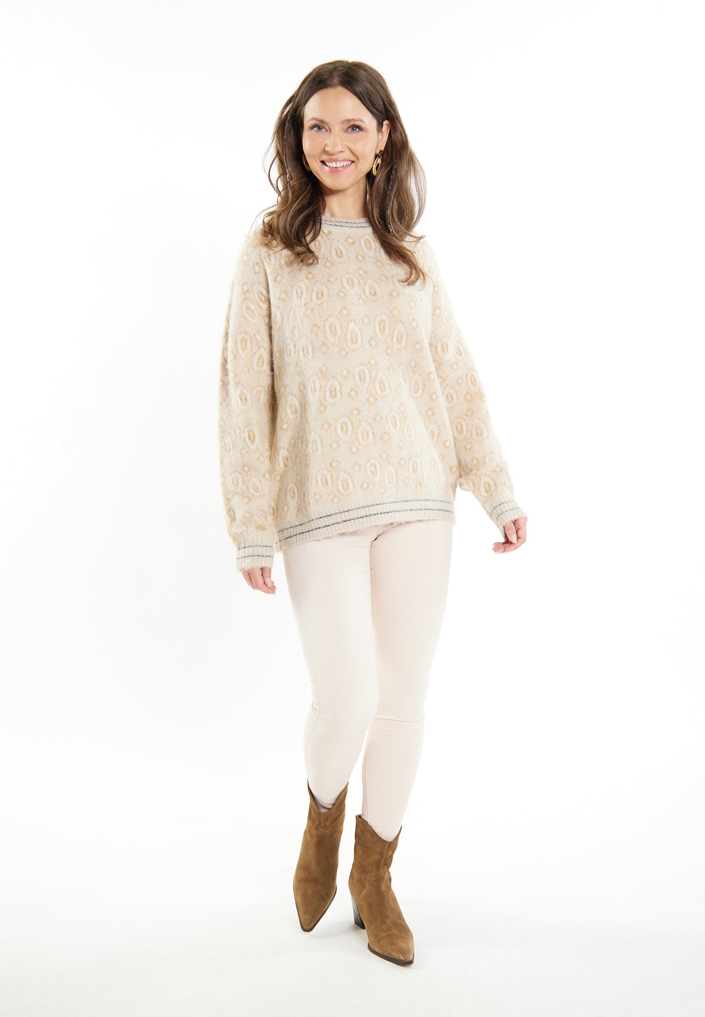 usha FESTIVAL Women's Knit Sweater