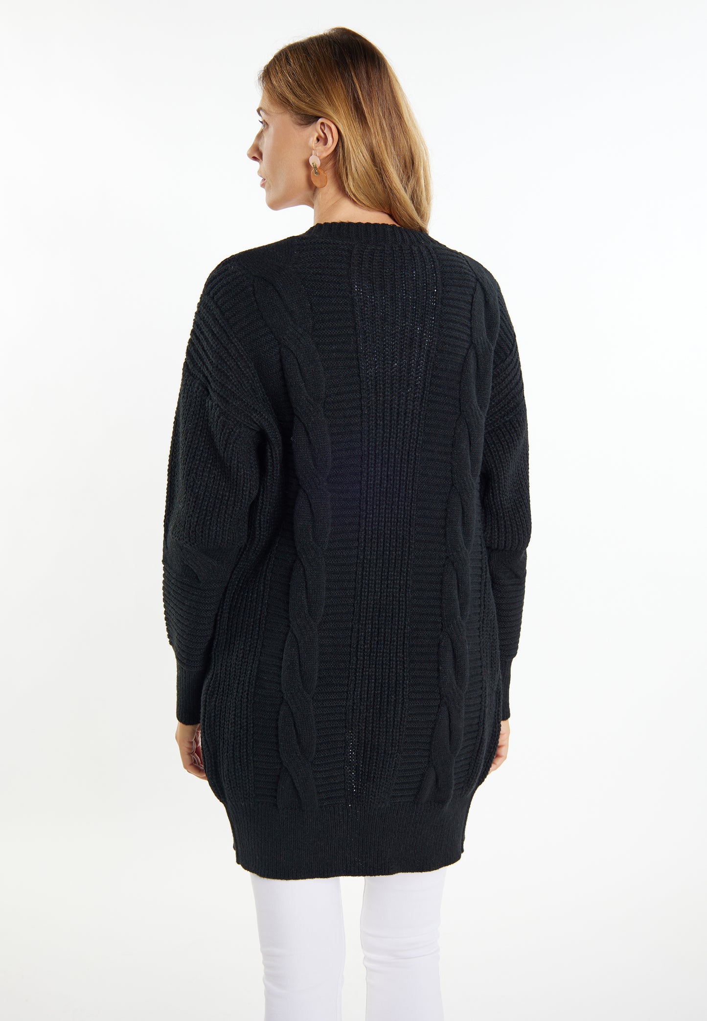 usha WHITE LABEL Women's Long Cardigan