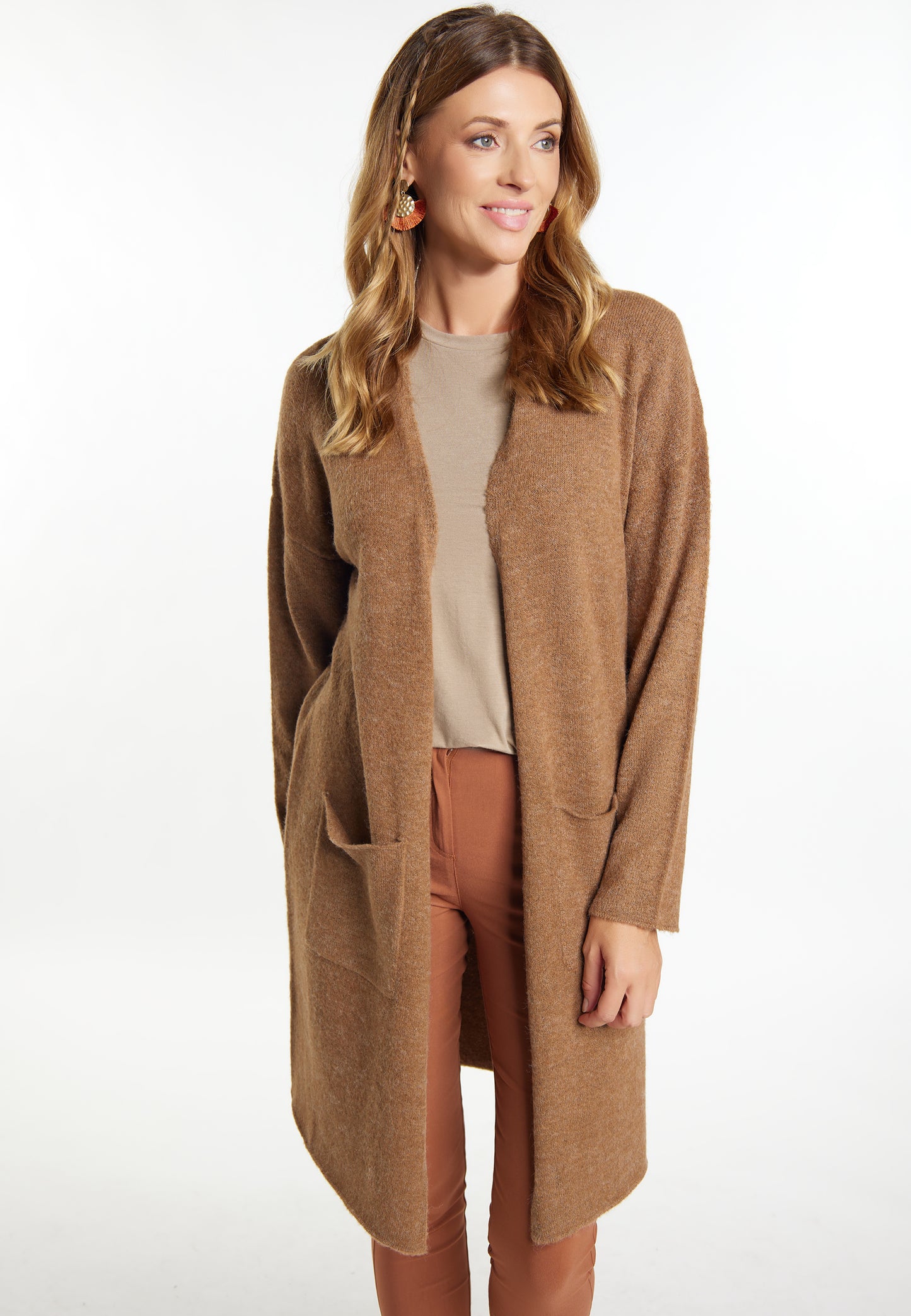 usha FESTIVAL Women's Long Cardigan