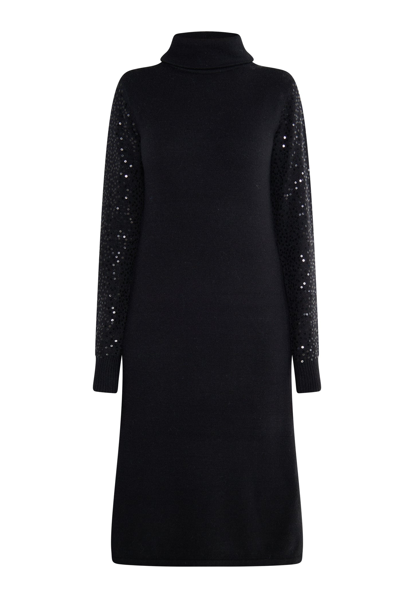 usha BLACK LABEL Women's Knitted Dress With Sequins