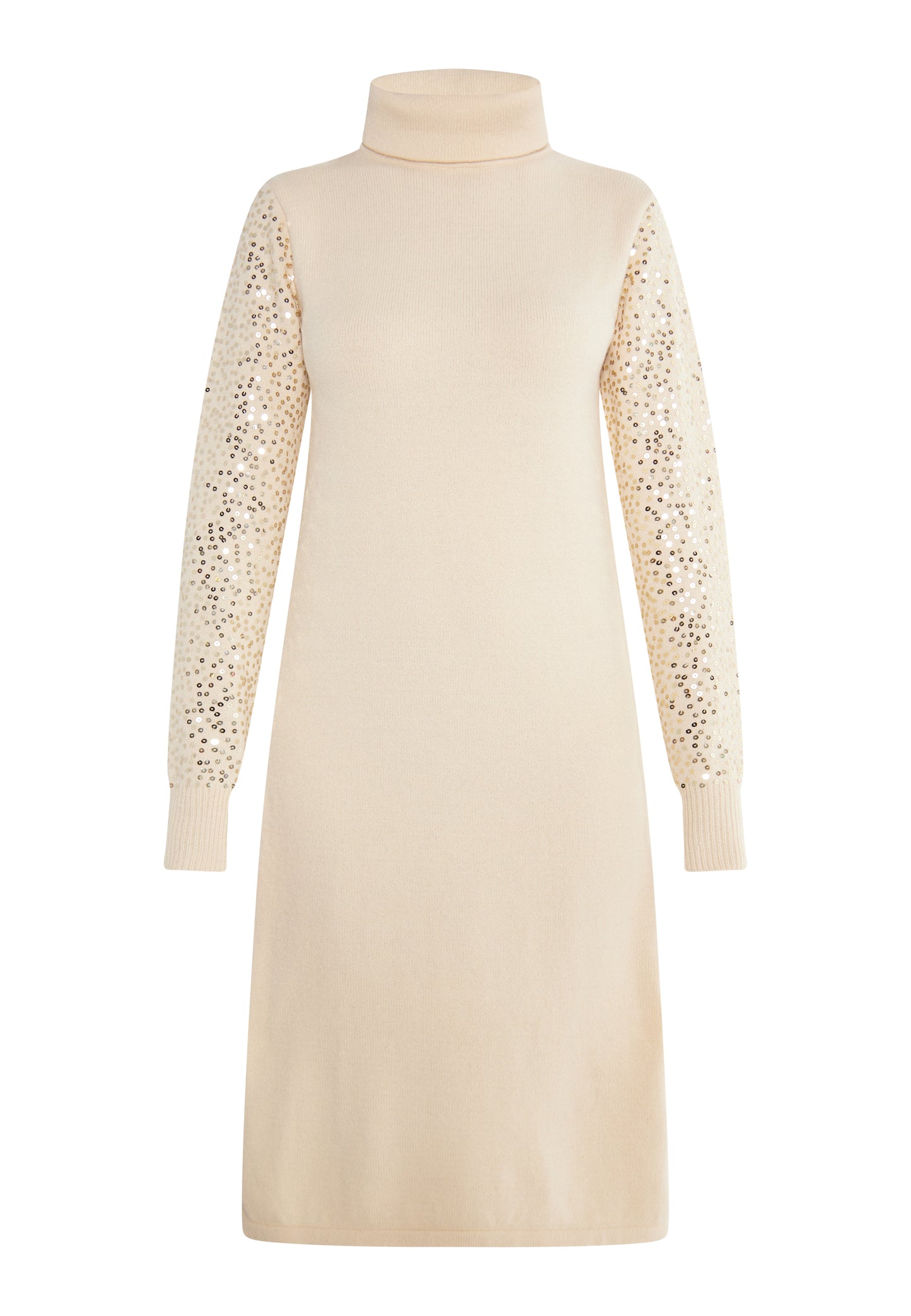 usha BLACK LABEL Women's Knitted Dress With Sequins
