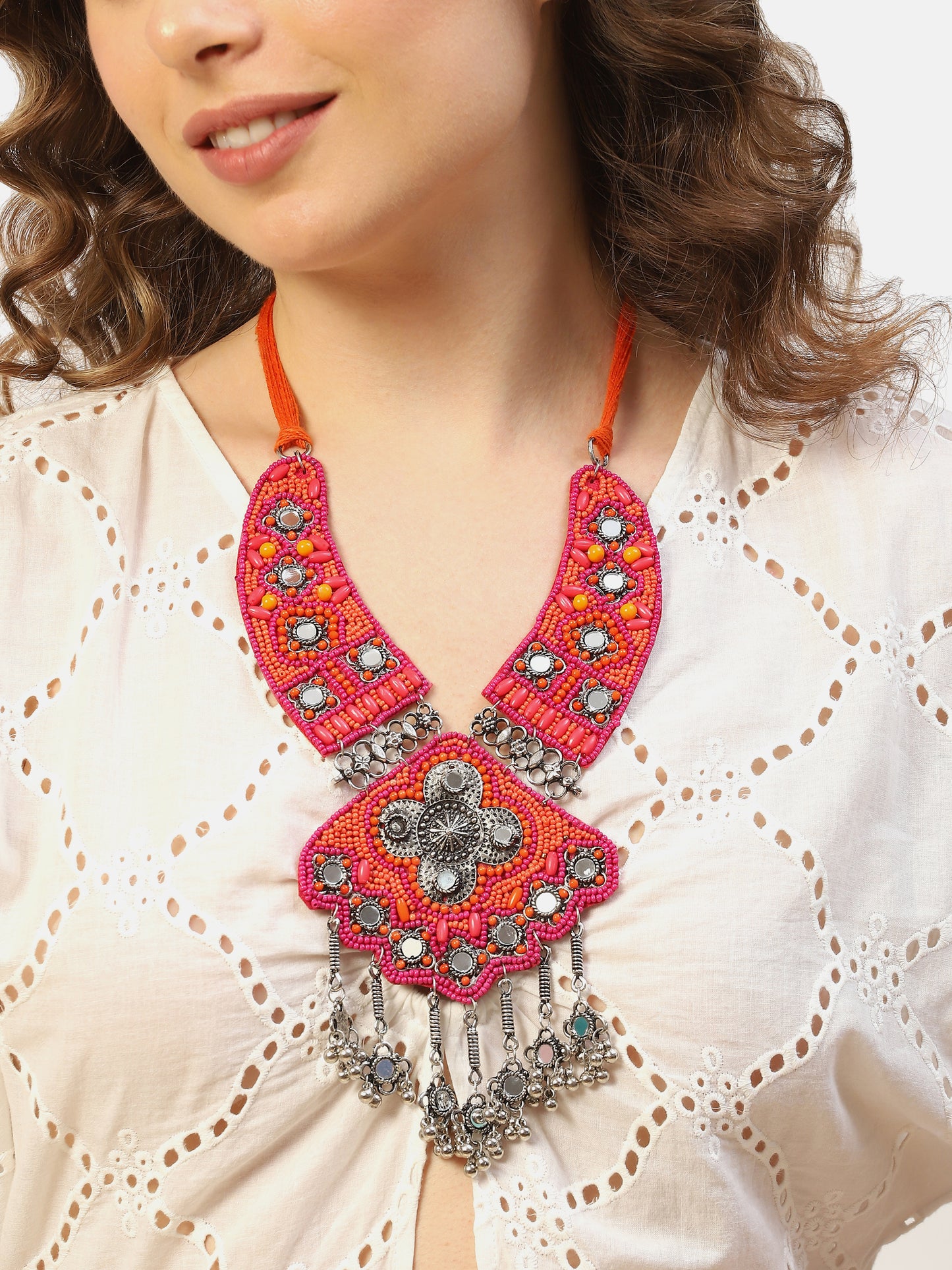 usha FESTIVAL Women's Necklace