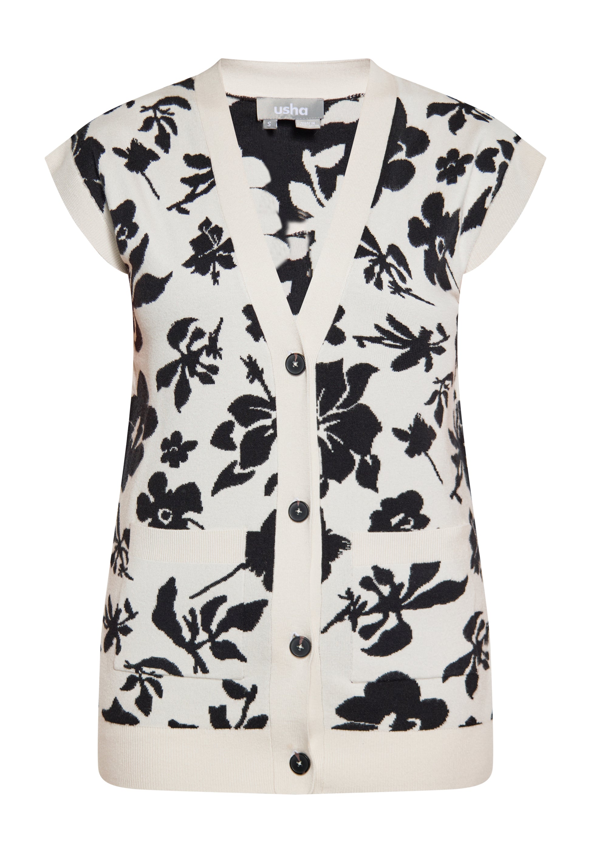 usha Women's Sweater Vest