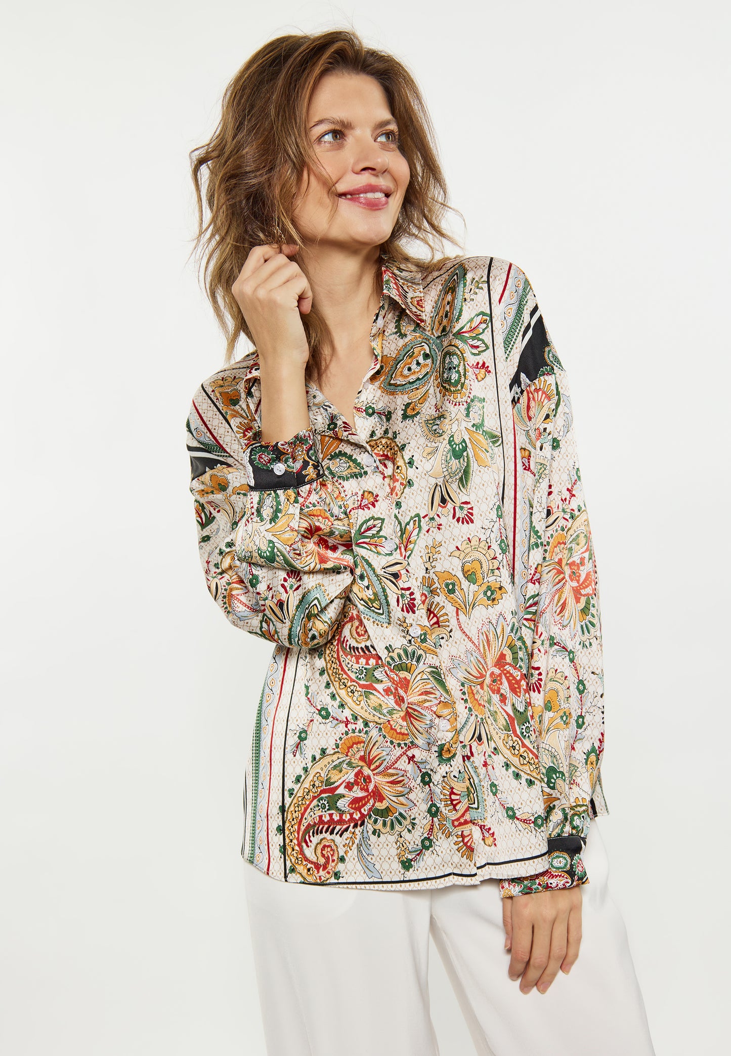 usha FESTIVAL Women's Shirt Blouse
