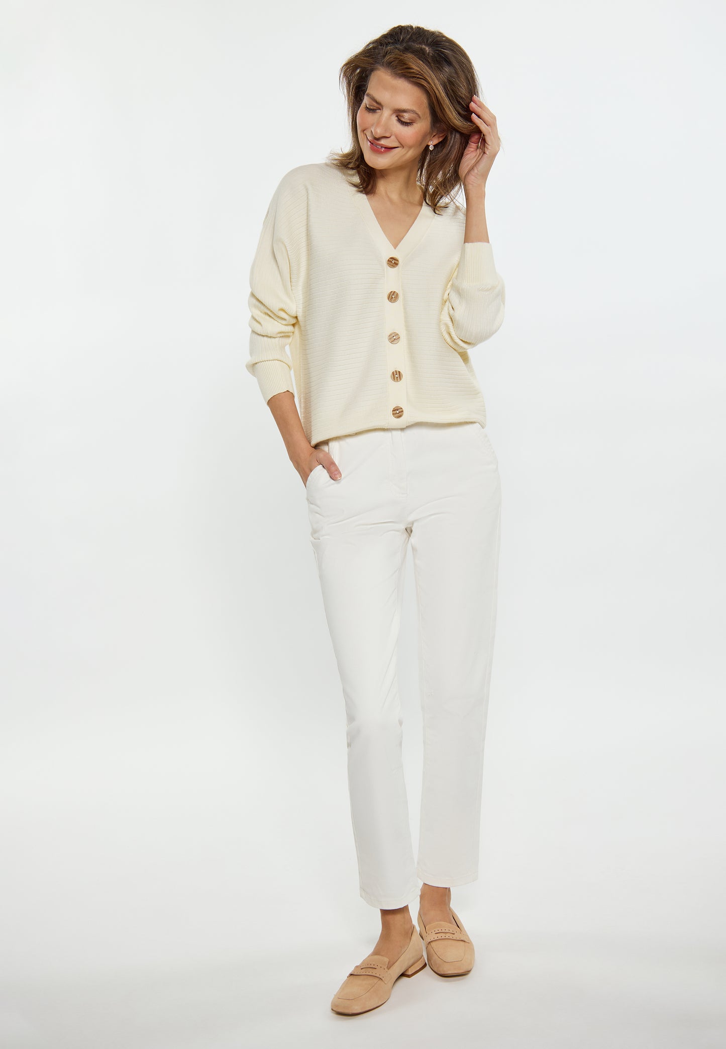 usha WHITE LABEL Women's Cardigan