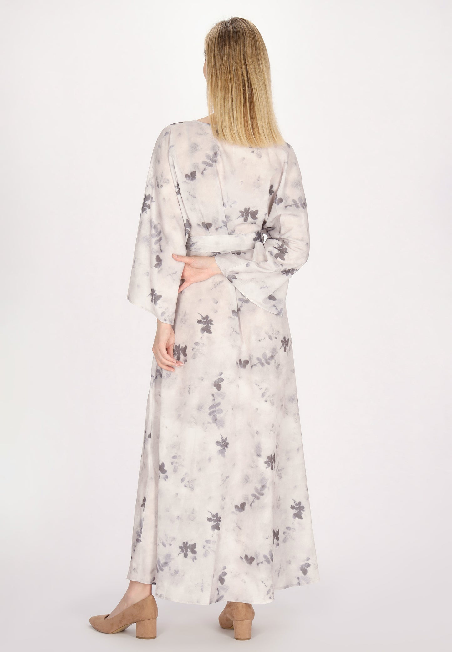 usha WHITE LABEL Women's Kimono Dress