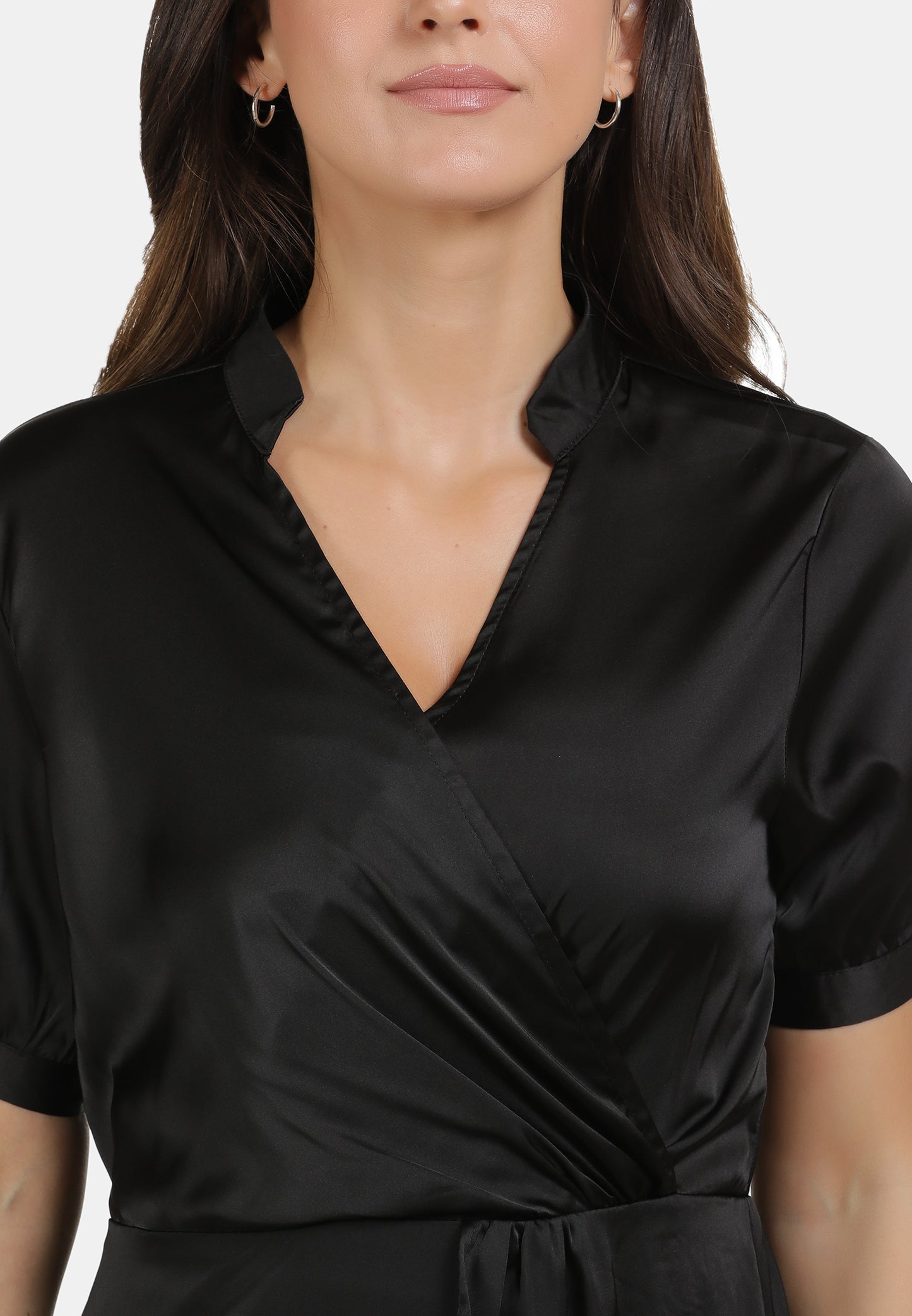 usha BLACK LABEL Women's Satinkleid