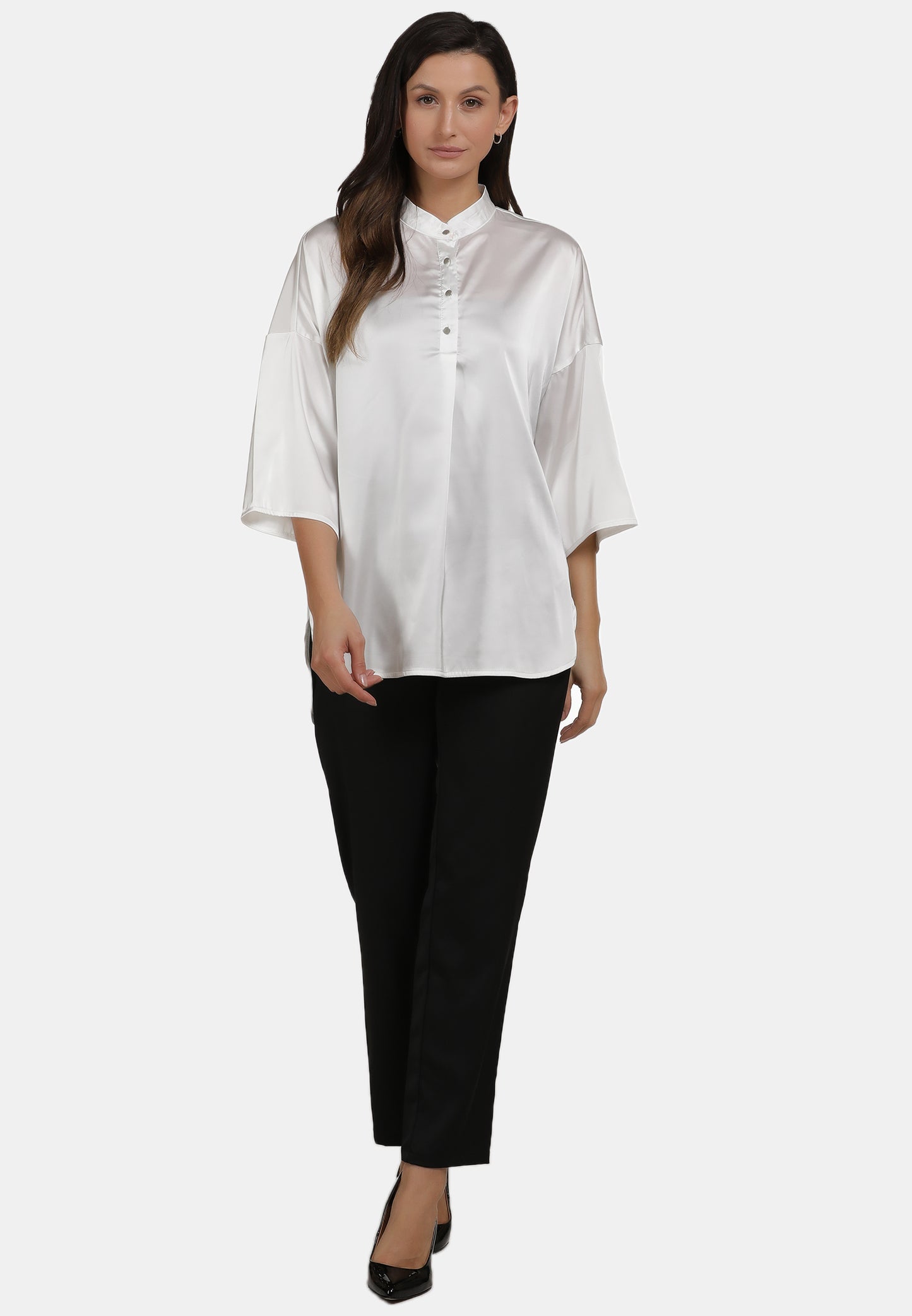 usha BLACK LABEL Women's Slip On Blouse