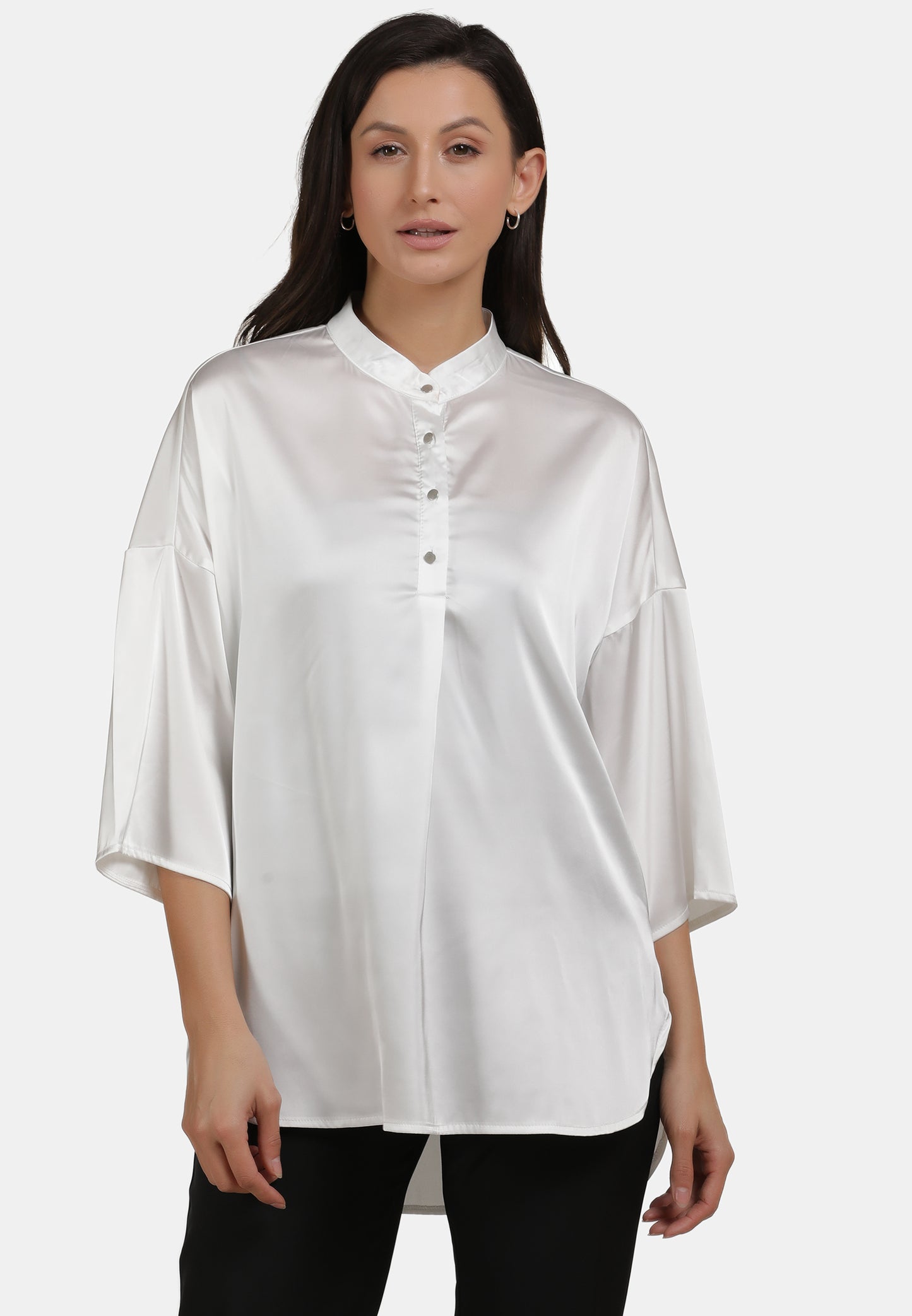 usha BLACK LABEL Women's Slip On Blouse