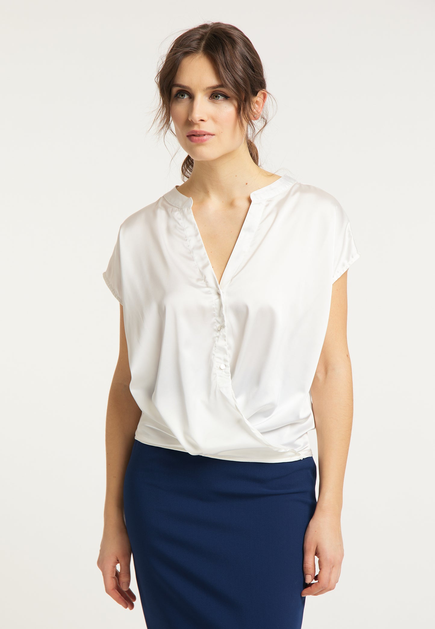 usha BLACK LABEL Women's Slip On Blouse