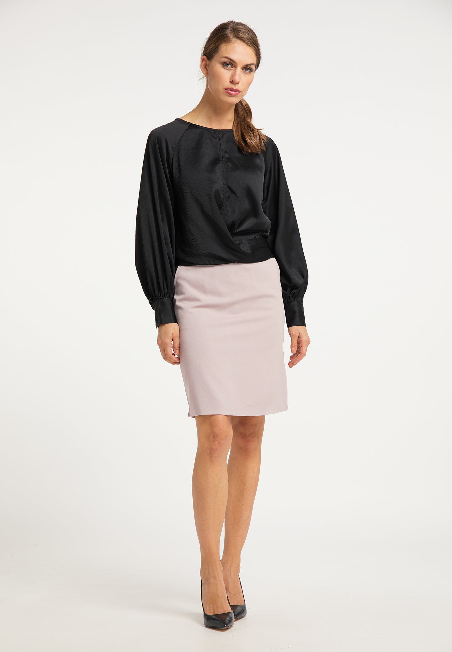 usha BLACK LABEL Women's Slip On Blouse