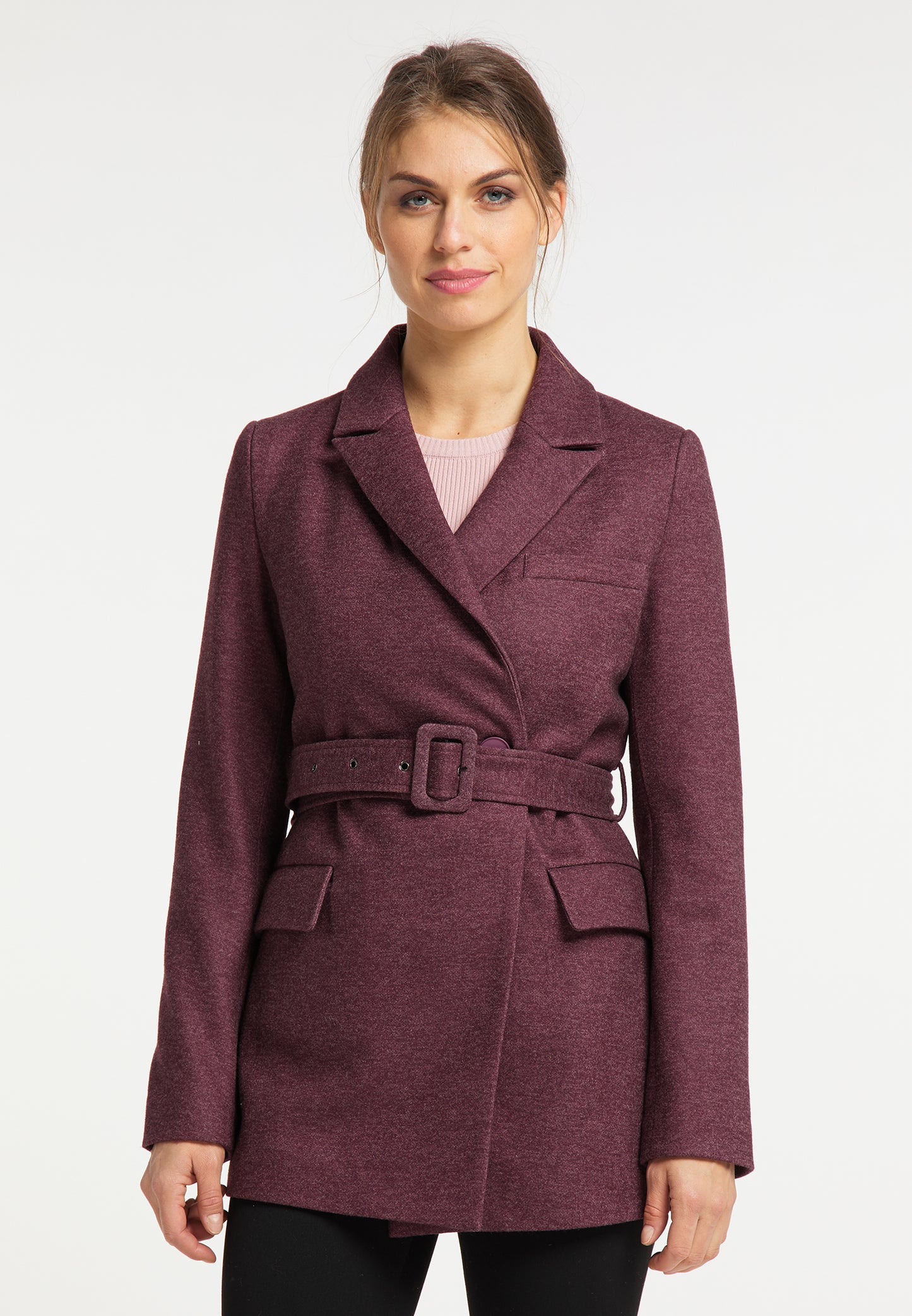 usha BLACK LABEL Women's Short Coat