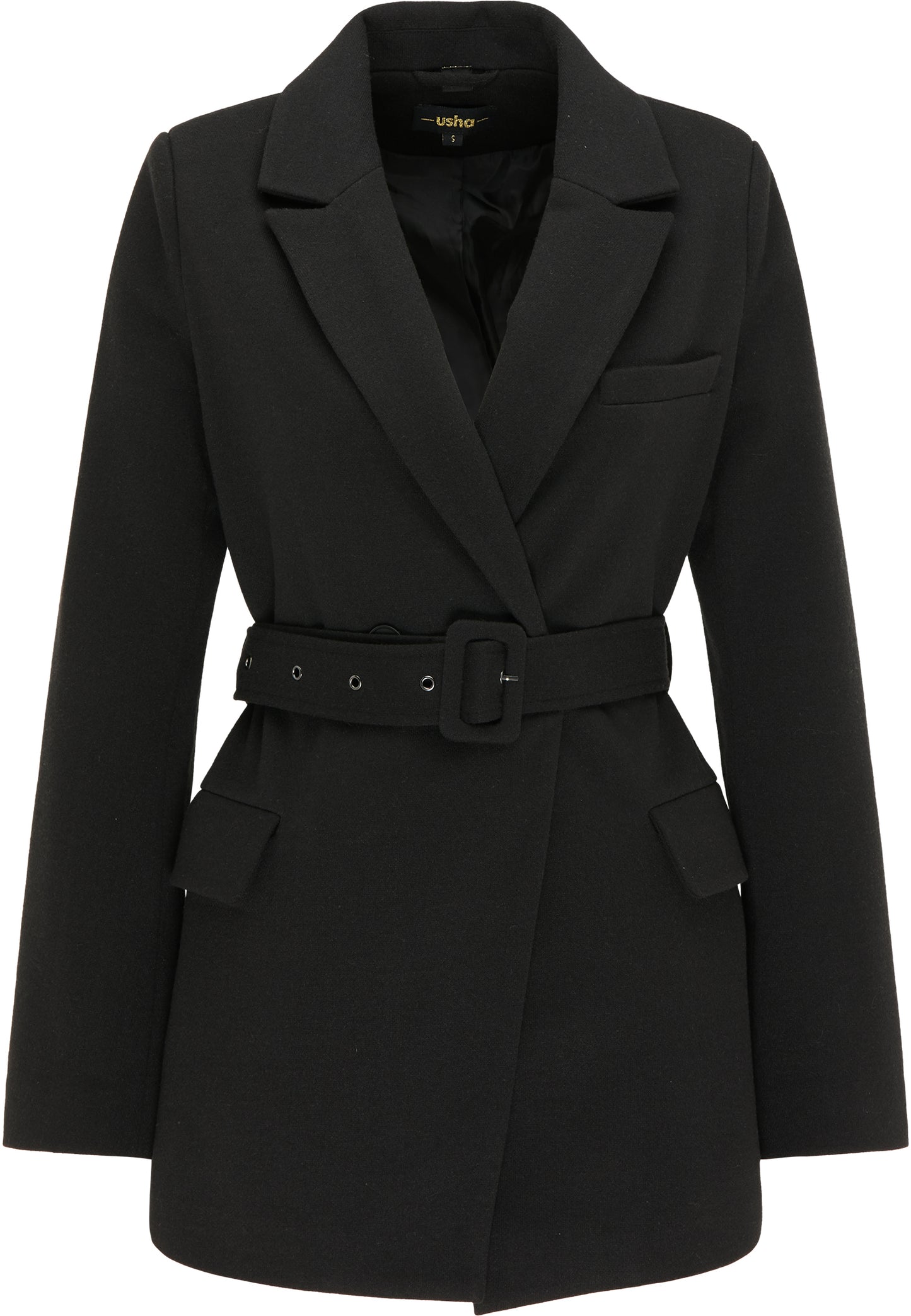 usha BLACK LABEL Women's Short Coat