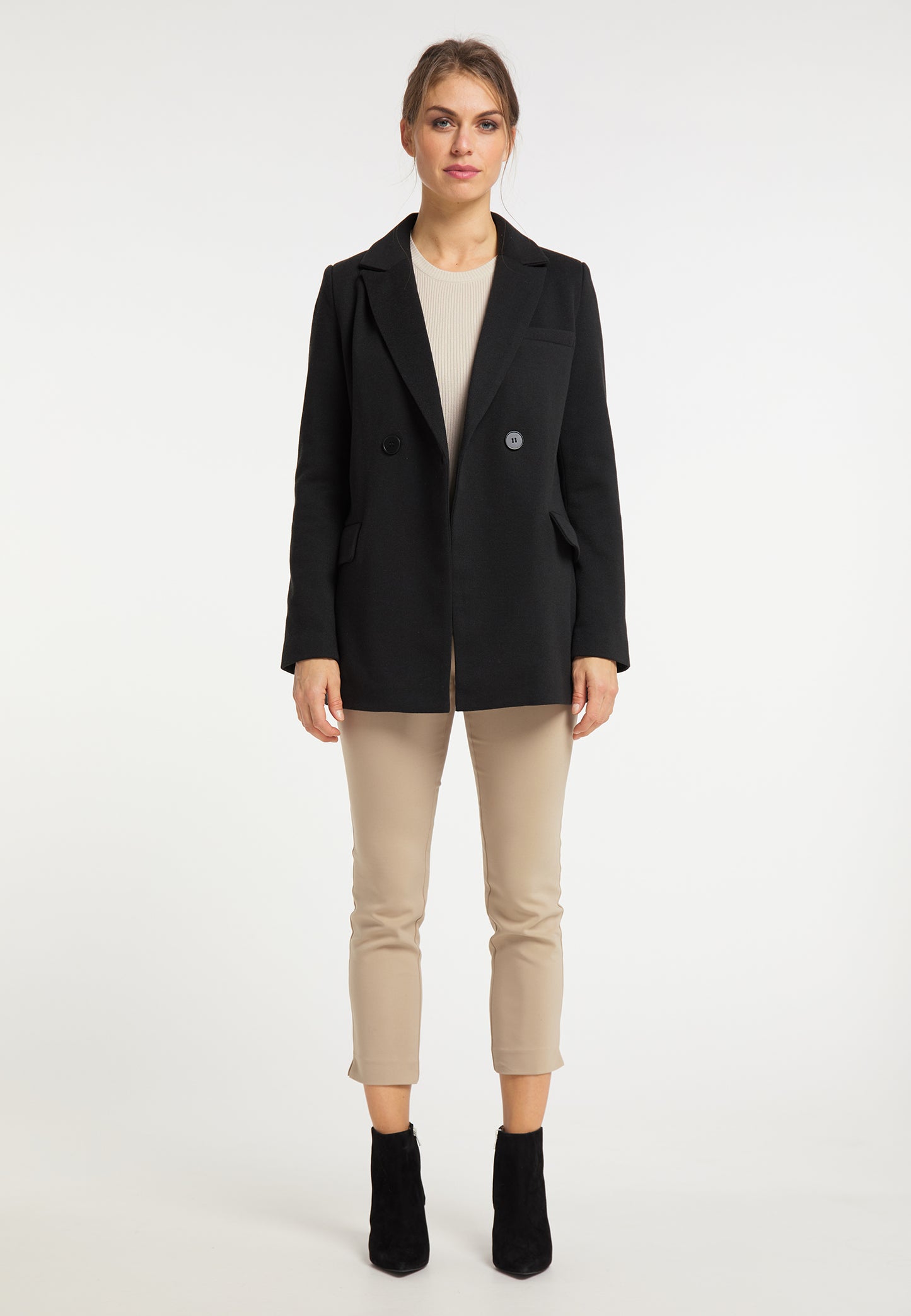 usha BLACK LABEL Women's Short Coat
