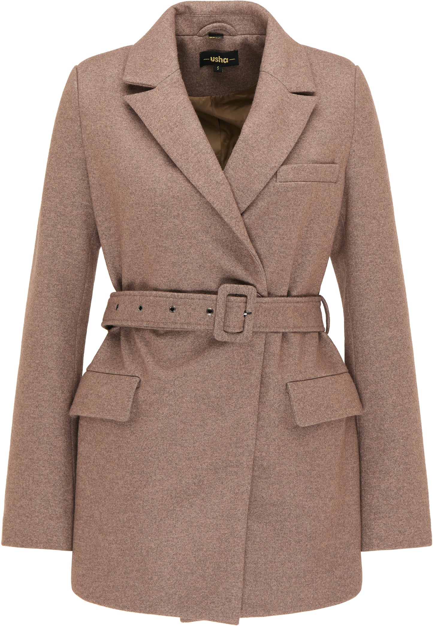 usha BLACK LABEL Women's Short Coat
