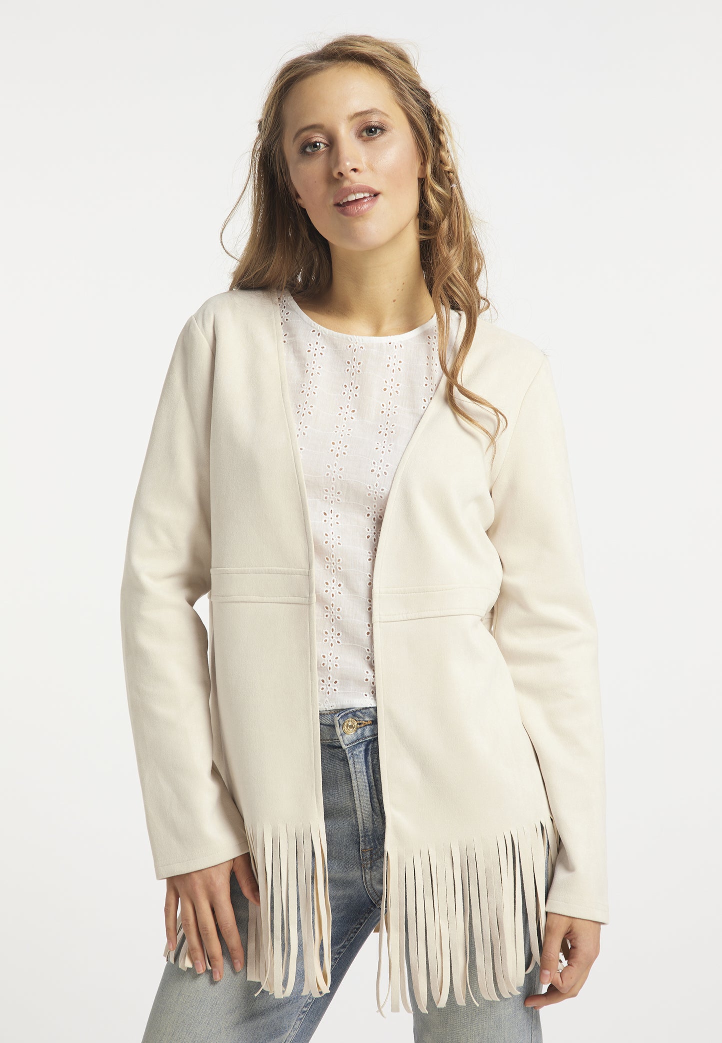 usha FESTIVAL Kobiety Fringe Jacket