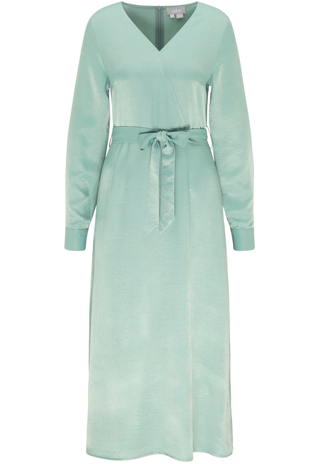 usha Damen Bluse Kleid