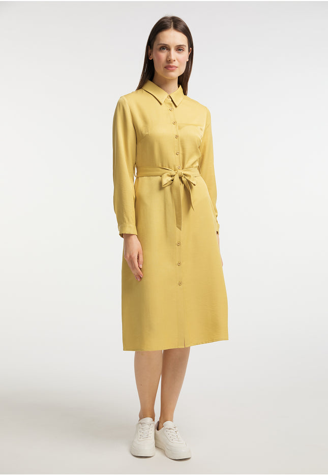 usha Damen Bluse Kleid