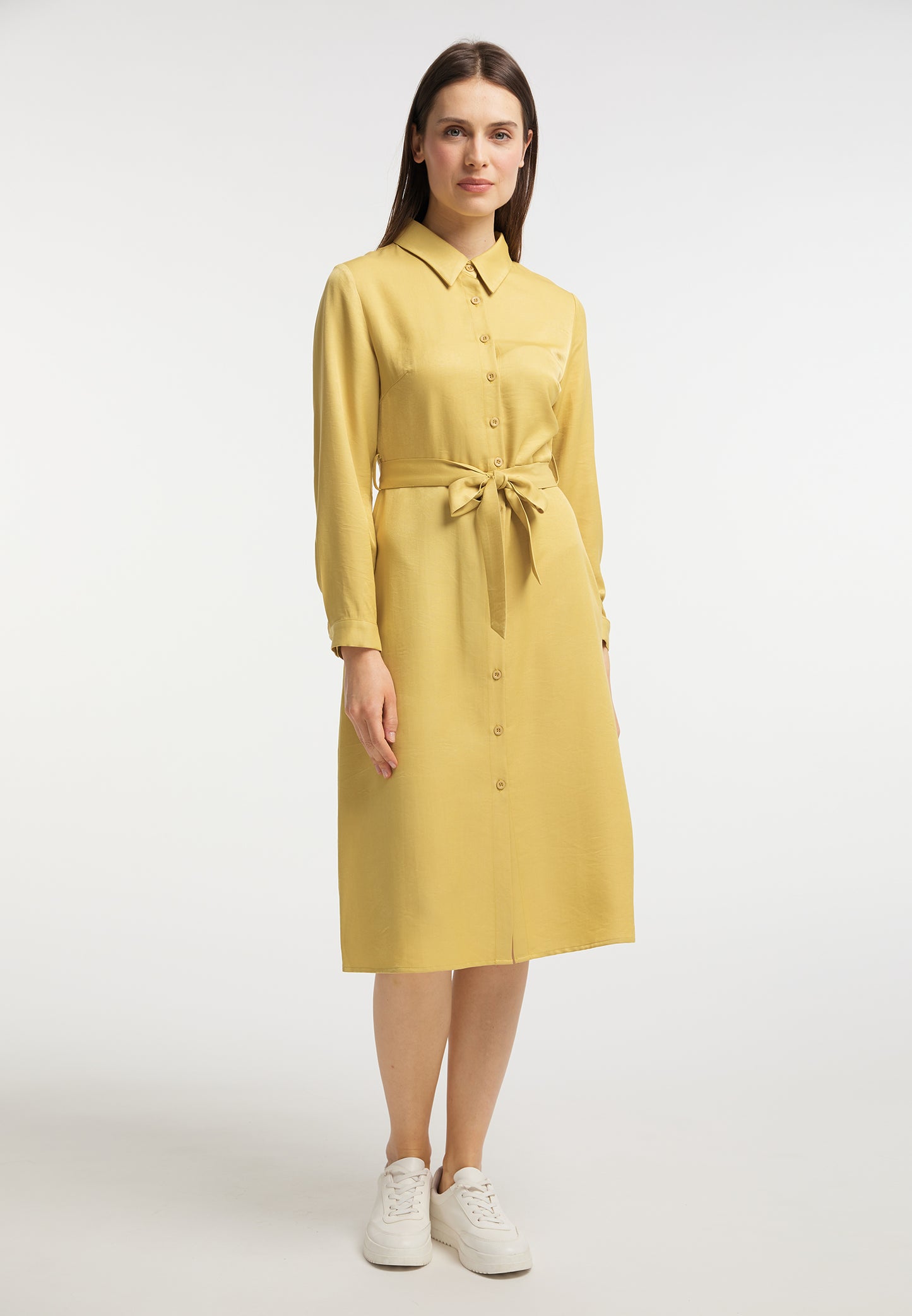 usha Damen Bluse Kleid
