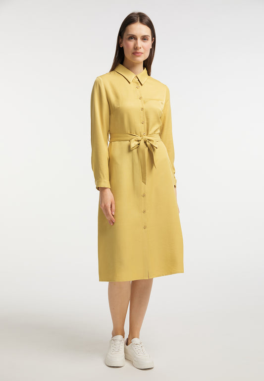 usha Damen Bluse Kleid