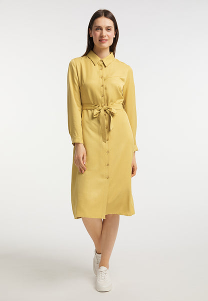 usha Damen Bluse Kleid