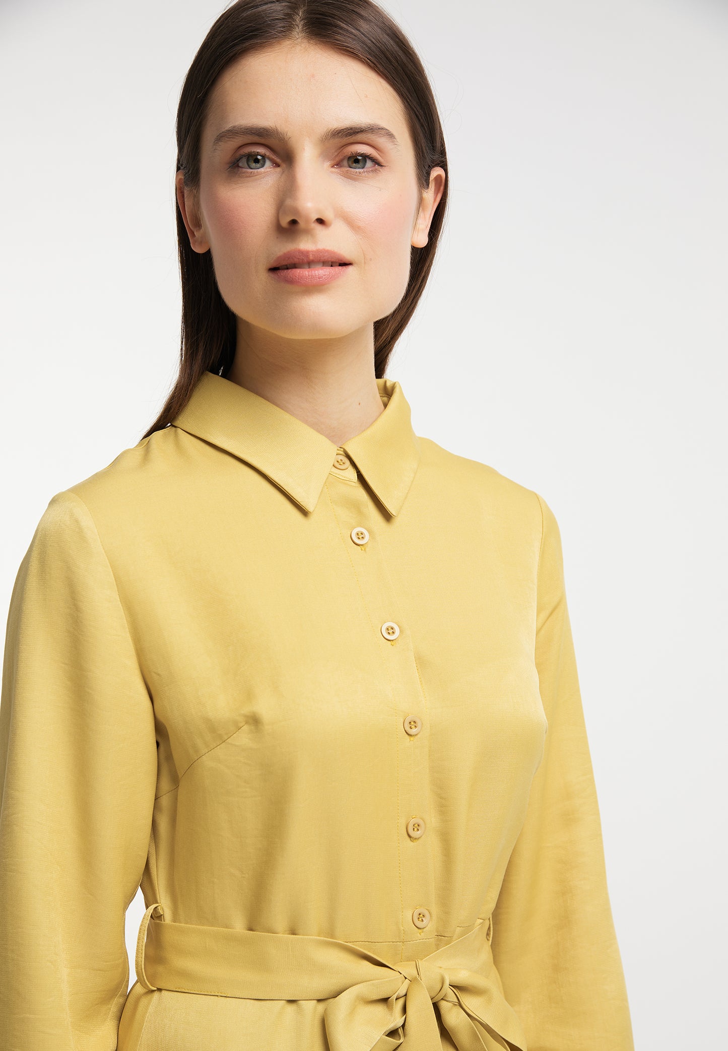 usha Damen Bluse Kleid