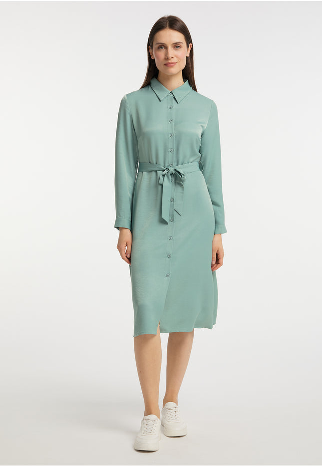 usha Damen Bluse Kleid