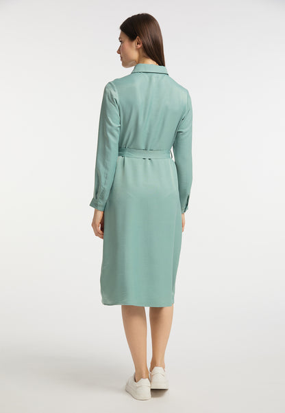 usha Damen Bluse Kleid