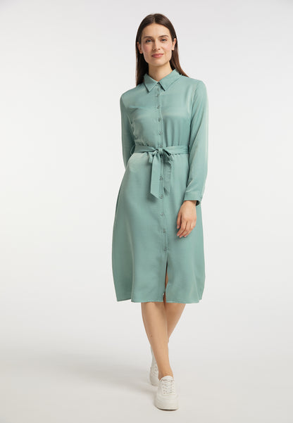 usha Damen Bluse Kleid