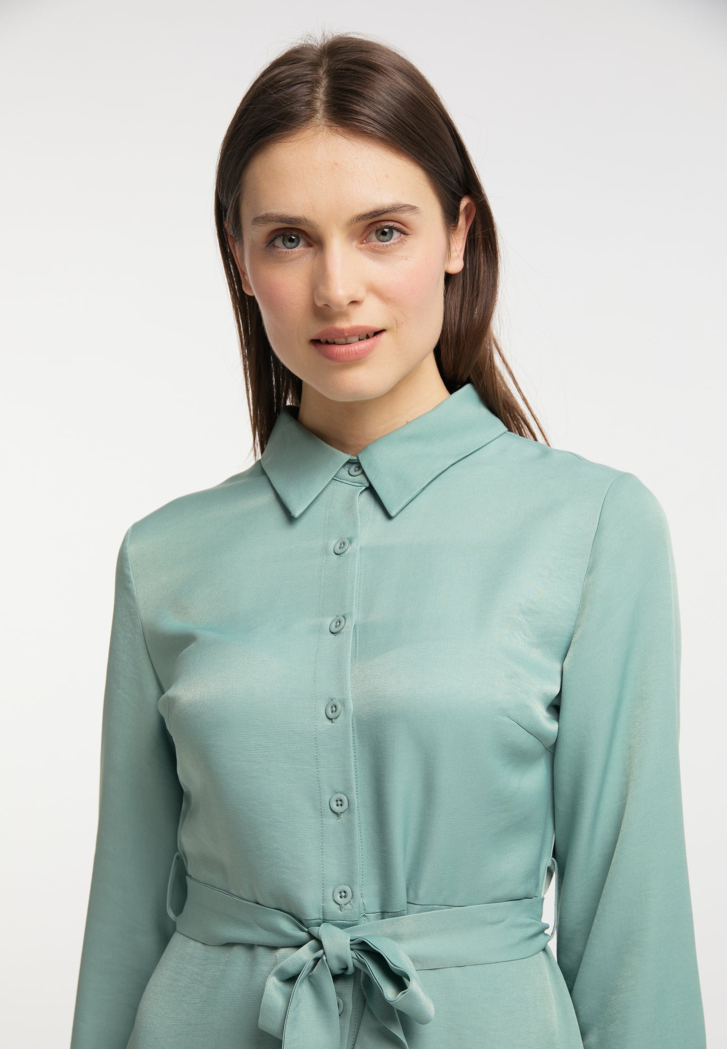 usha Damen Bluse Kleid