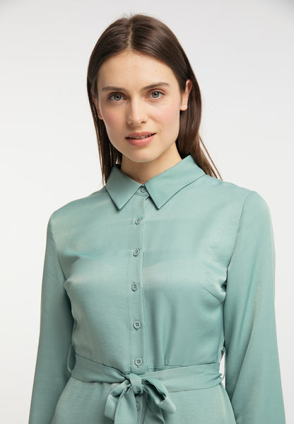 usha Damen Bluse Kleid