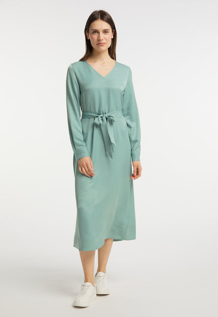 usha Damen Bluse Kleid