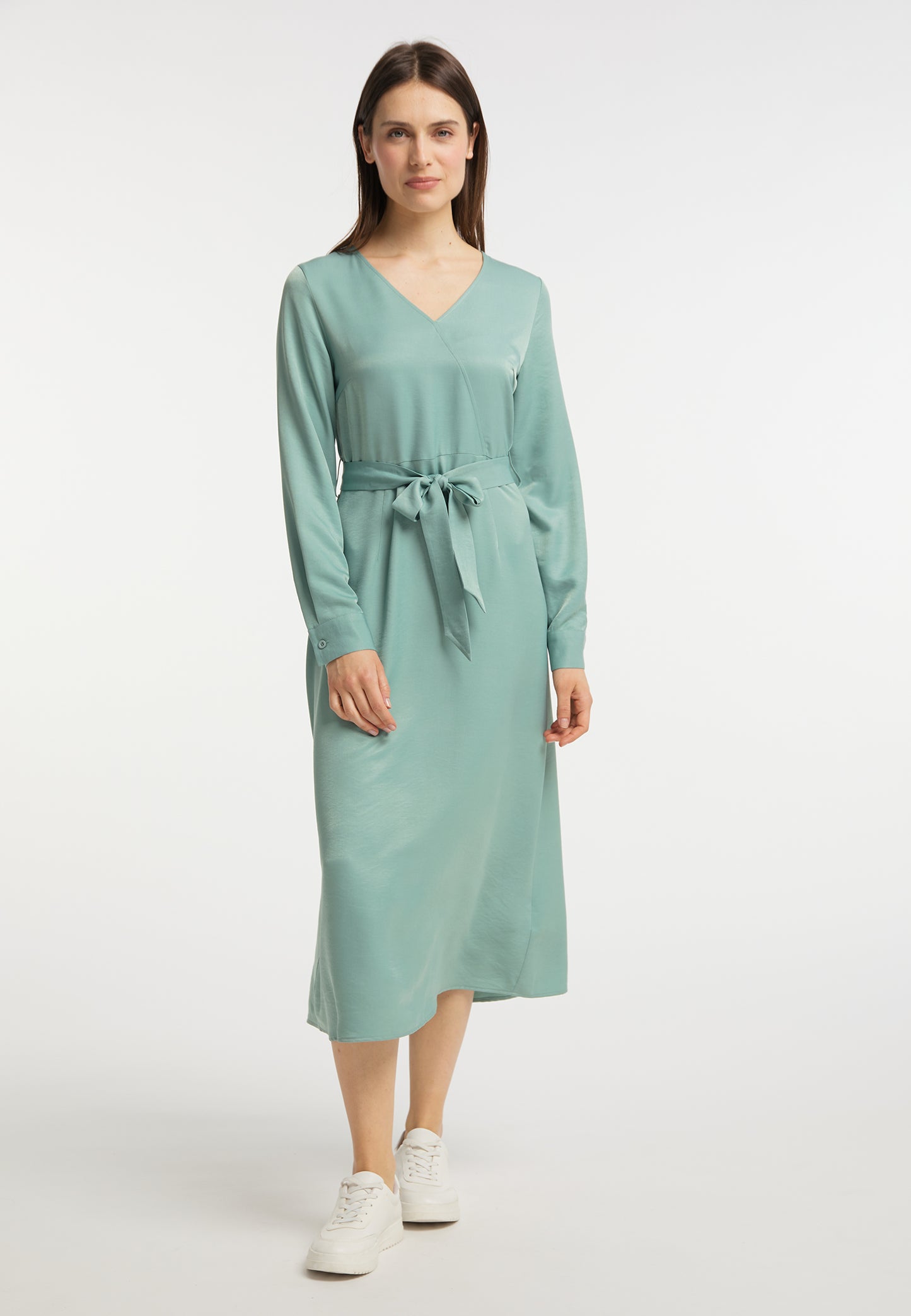 usha Damen Bluse Kleid
