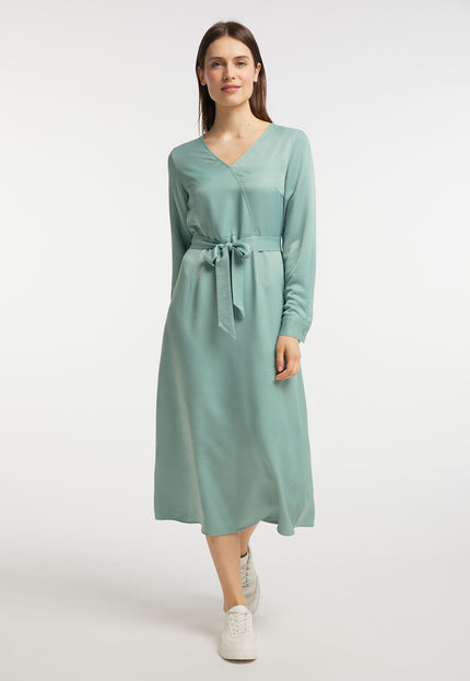 usha Damen Bluse Kleid