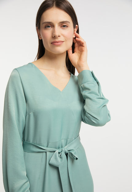 usha Damen Bluse Kleid