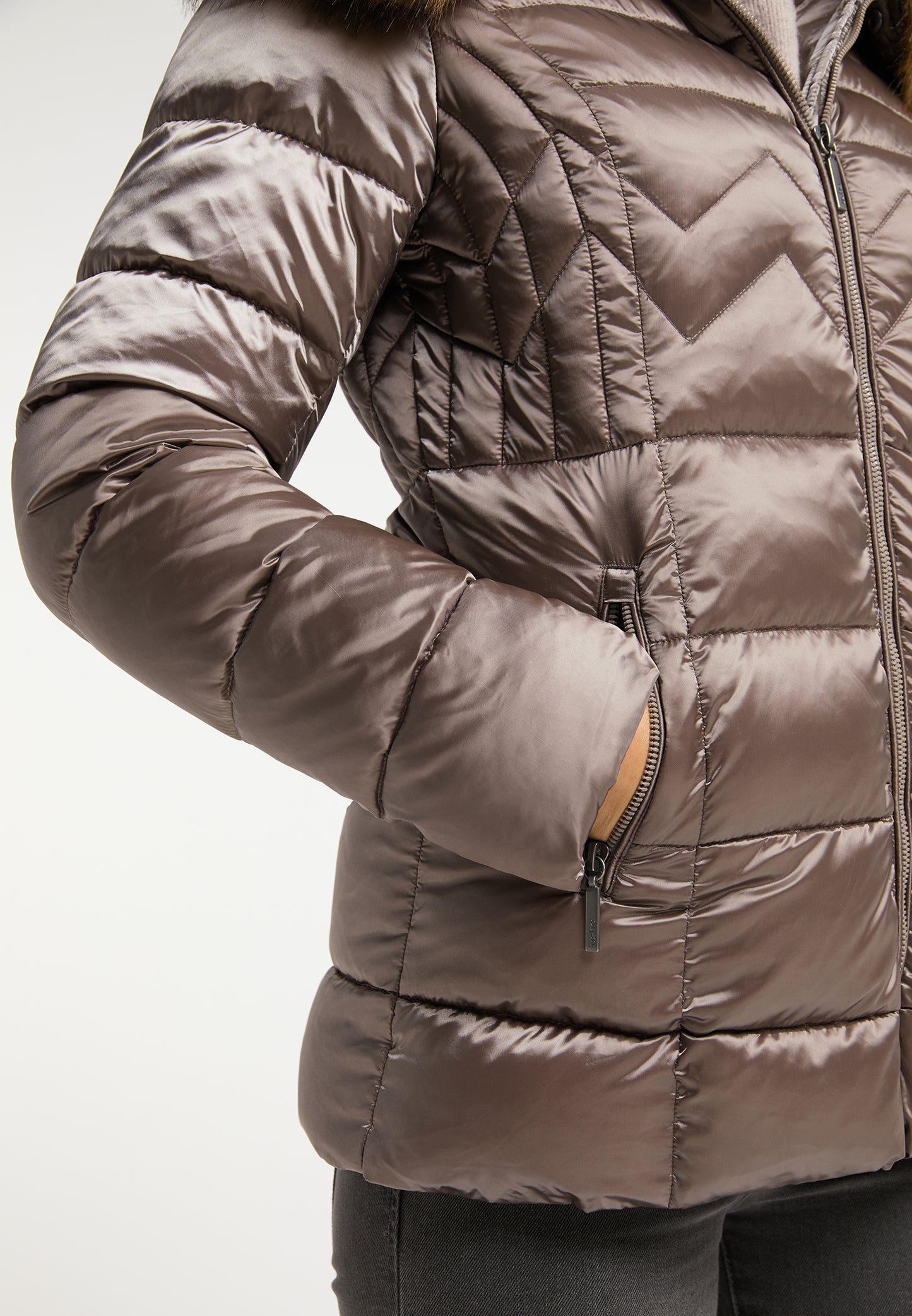 usha Damen gepolsterte Jacke