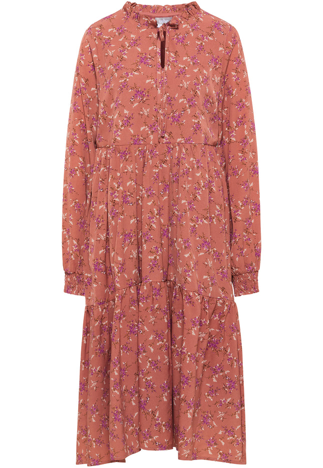 usha Damen Bluse Kleid