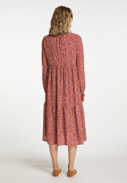 usha Damen Bluse Kleid