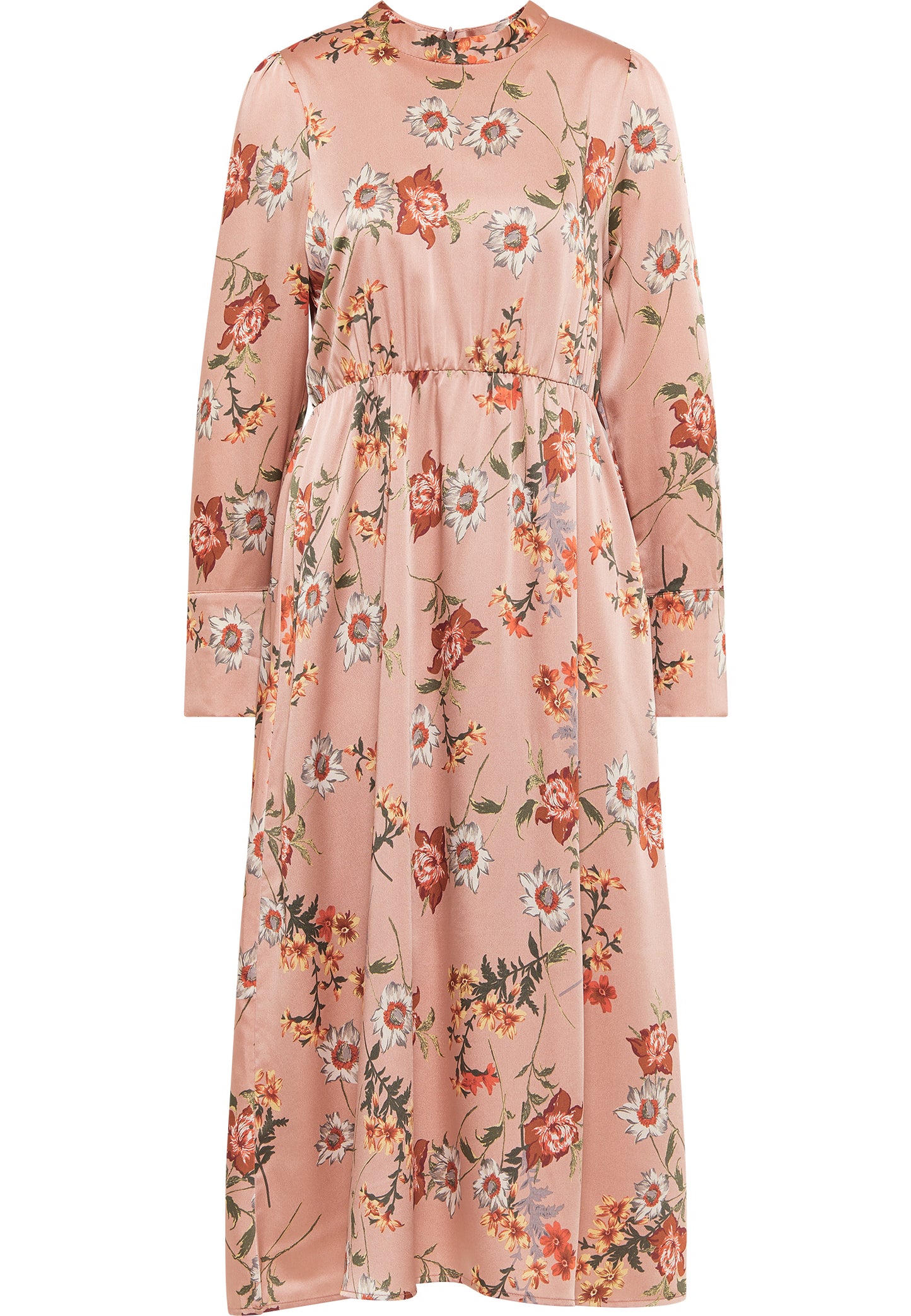 usha Damen's Midi Kleid