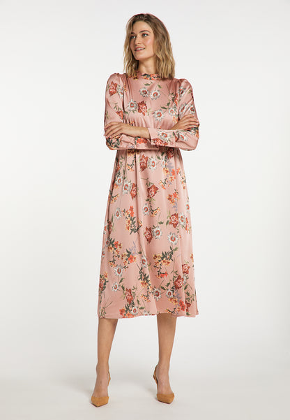 usha Damen's Midi Kleid