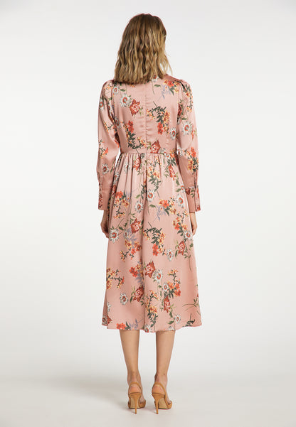 usha Damen's Midi Kleid