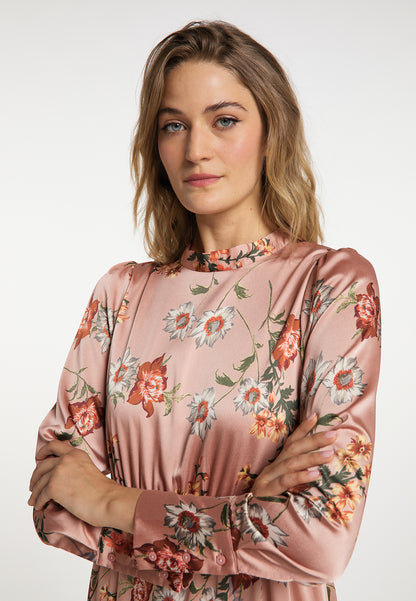 usha Damen's Midi Kleid