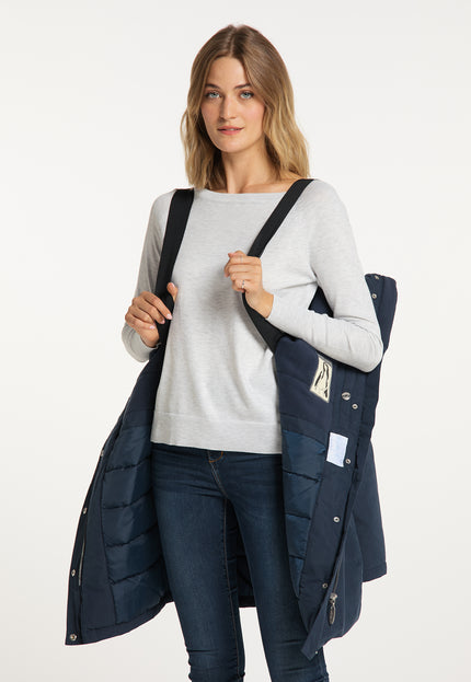usha BLUE LABEL Kobiety Płaszcz Zimowy