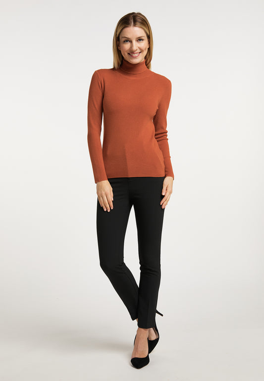 usha Women's Turtleneck Sweater