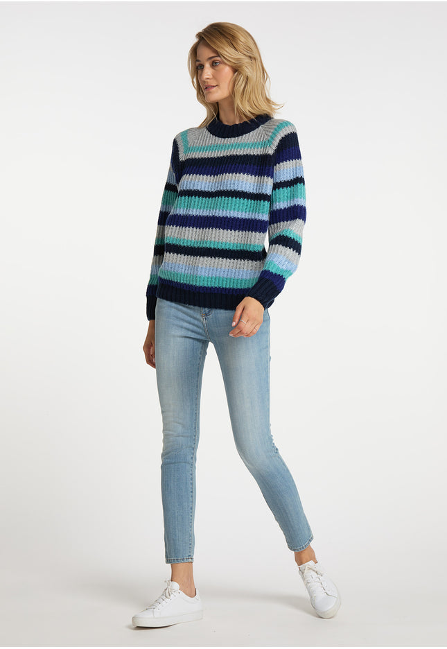 usha BLUE LABEL Women's Crew Neck Sweater