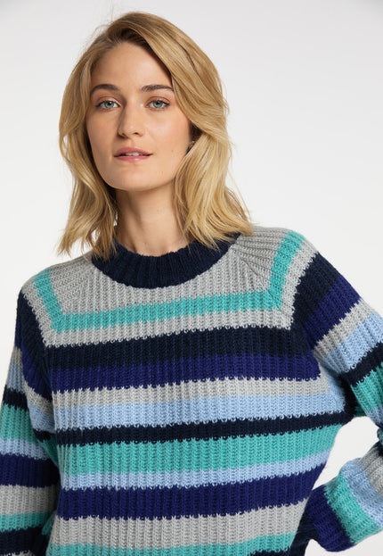 usha BLUE LABEL Women's Crew Neck Sweater