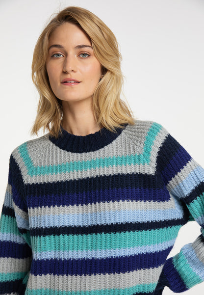 usha BLUE LABEL Women's Crew Neck Sweater