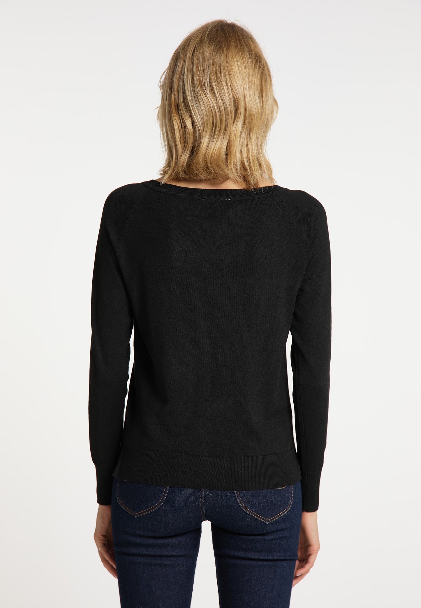 usha BLUE LABEL Women's Crew Neck Sweater