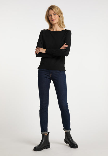 usha BLUE LABEL Women's Crew Neck Sweater