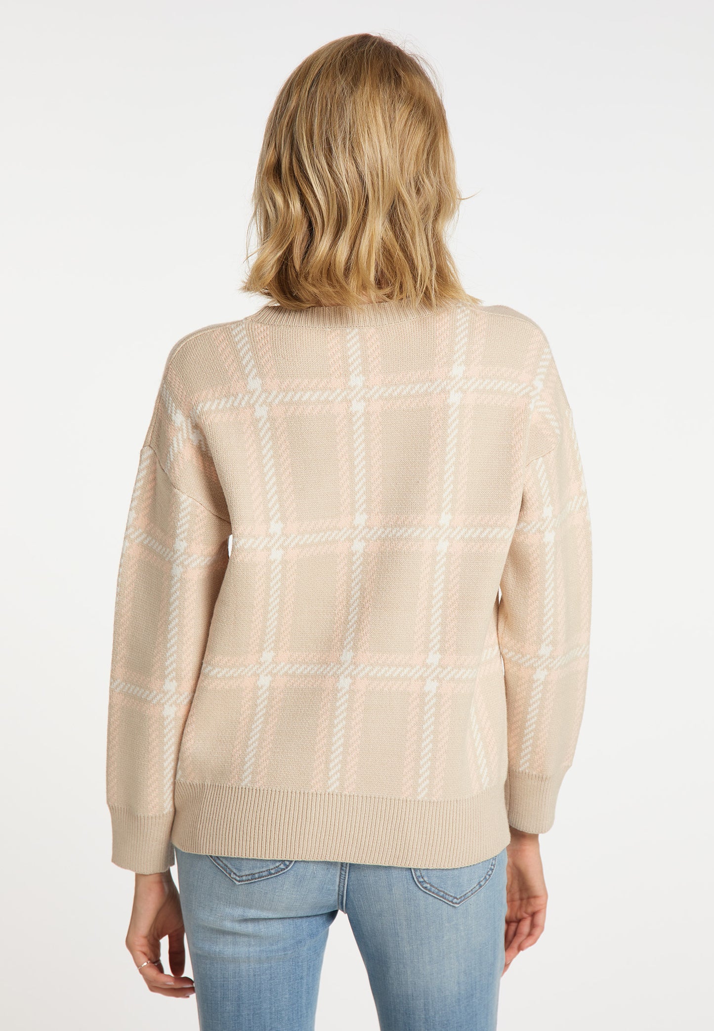 usha BLUE LABEL Women's Crew Neck Sweater